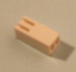 connecteur Molex 0.1" 2 pins